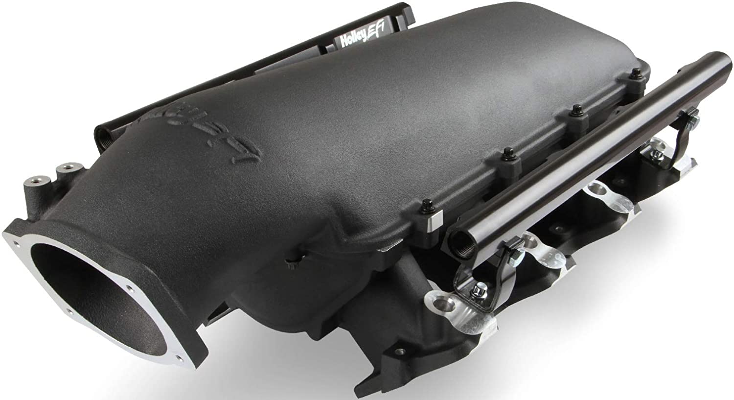 BRAND NEW HOLLEY MODULAR LO-RAM EFI MANIFOLD KIT,TOP-FEED PLENUM,BLACK FINISH,COMPATIBLE WITH GM LS1,LS2 & LS6 GEN III & IV ENGINES