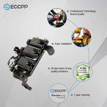 ECCPP Ignition Coil Pack Compatible for Hyundai Santa Fe GLS Sport Utility Hyundai Santa Fe Base 2001-2006 Replacement for UF425 2730137116
