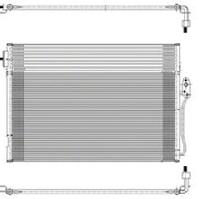 MDR OE Replacement for Dodge JOURNEY 2009-2010 Condenser (3776) W/Toc (Partslink # CH3030234)