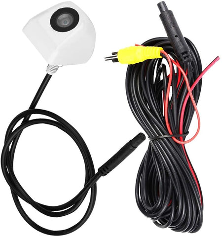 Reverse Backup Camera, IP69 Waterproof Great Night Vision HD 170 Degree Wide View Angle 2-in-1 Universal Car Front/Side/Rear View Camera, Support NTSC/PAL video system, easy instal