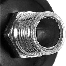 YuXuan Pavilion Replace 1/2" Thread Connector Air Compressor Muffler Filter Silencer 20mm Black Metal Intake Filter Silencer(2Pcs)