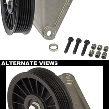 APDTY 45202 Air Conditioner Bypass Pulley For Frozen Locked Failed AC Compressor