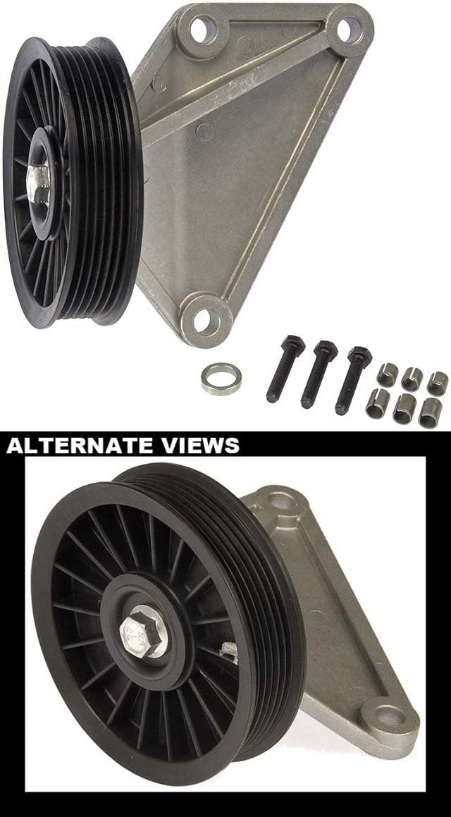 APDTY 45202 Air Conditioner Bypass Pulley For Frozen Locked Failed AC Compressor