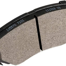 LSAILON Ceramic Brake Pads 4Pcs Brake Kits Fit for 2013-2015 Acura ILX,2003-2017 Honda Accord/Civic,2002-2006 2012-2016 Honda CR-V,2016 Honda CR-Z,2003-2011 Honda Element,2013-2014 Honda Fit