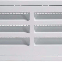 RV Camper Trailer 20" Dometic Refrigerator Side Wall Vent, White 3109492.003