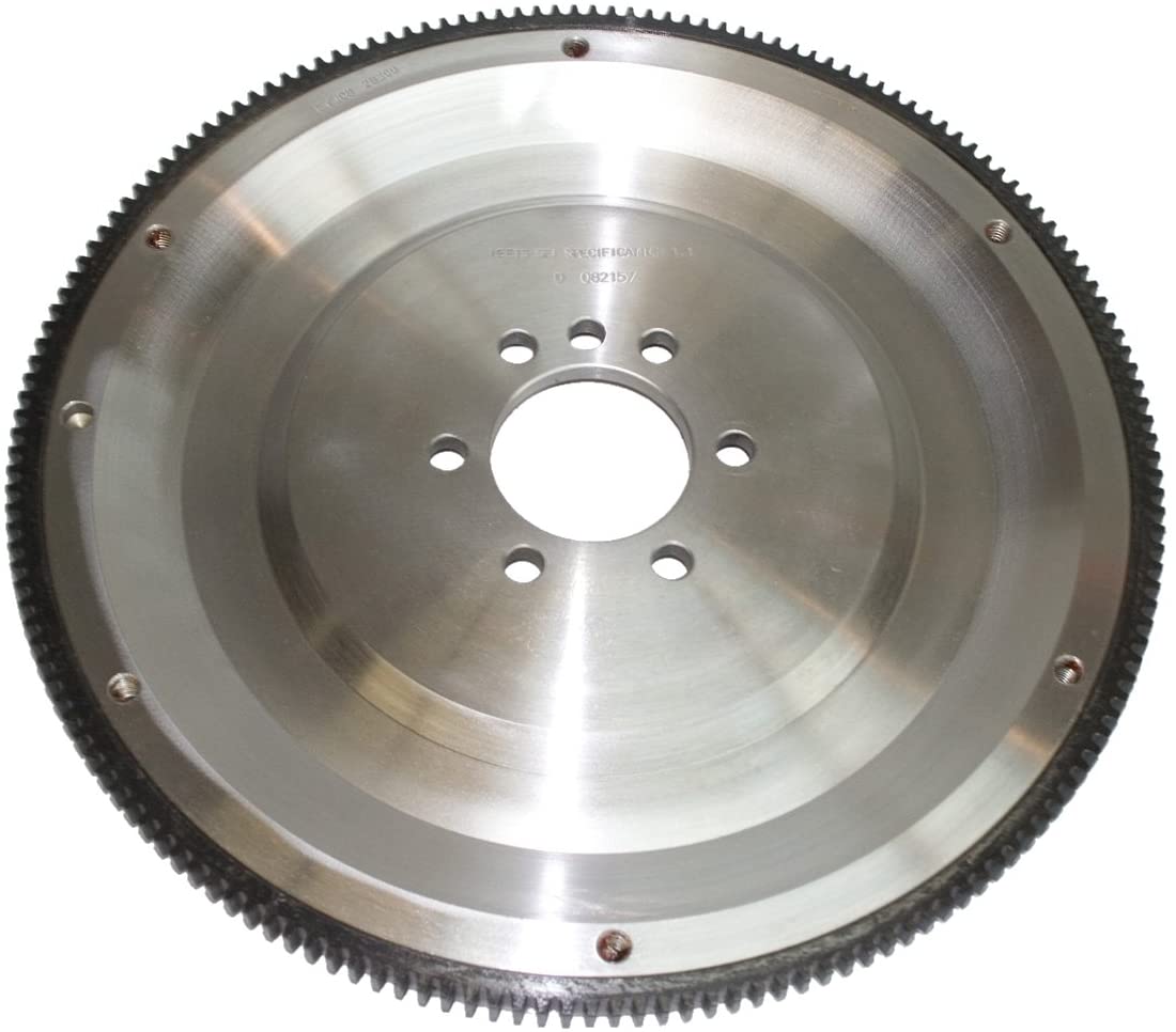 PRW 1628300 SFI-Rated 21 lbs. 168 Teeth Billet Steel Flywheel for Chevy SB V6/V8 1955-85 265-454