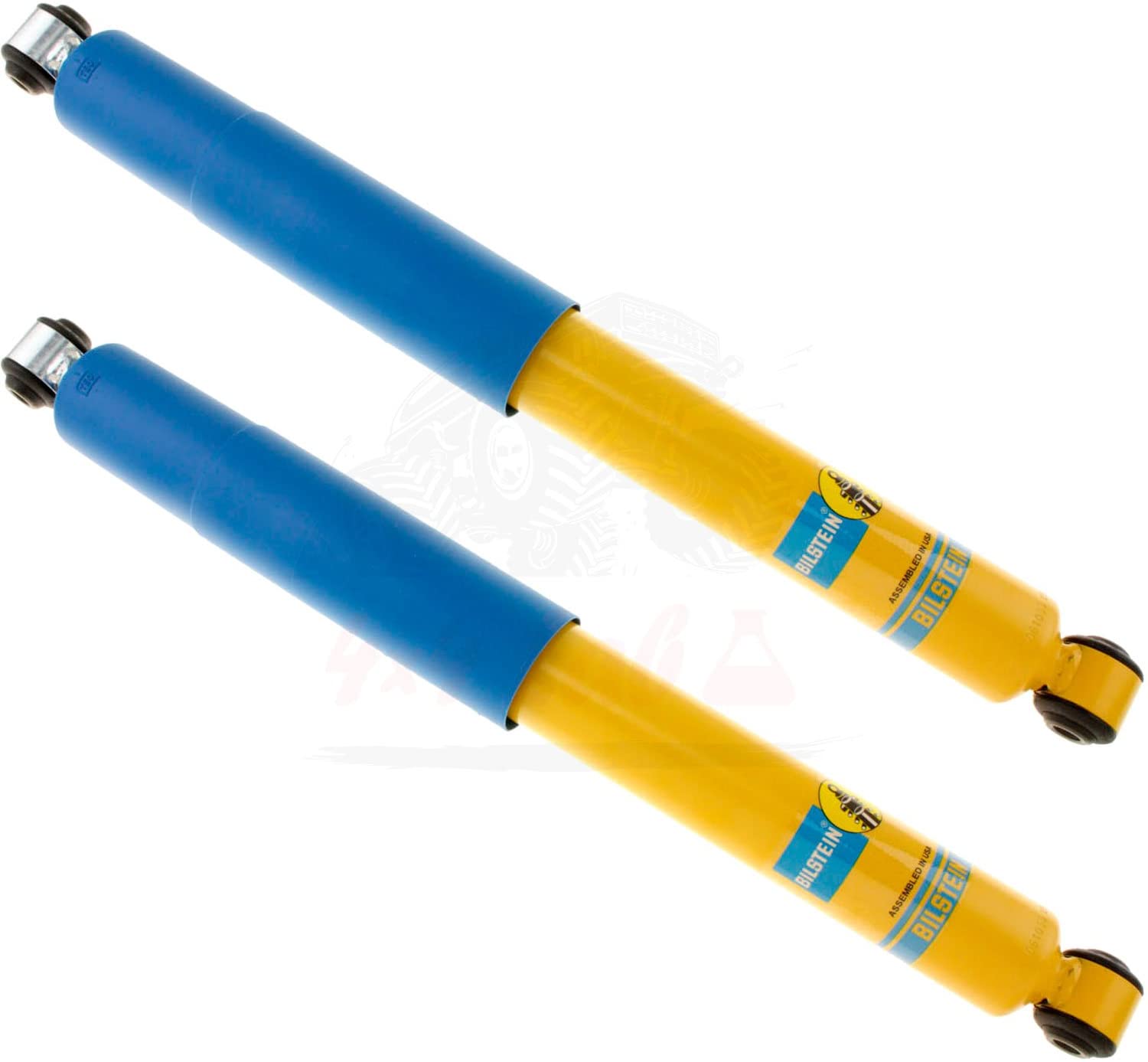 Bilstein B6 4600 Series 2 Rear Shocks Kit for Dodge Nitro Slt '07-'08 Ride Monotube replacement Gas Charged Shock absorbers part number 24-139175