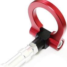 Xotic Tech Sporty Red JDM Style Aluminum Tow Hook Kit for Acura TLX 2015 2016 2017 2018