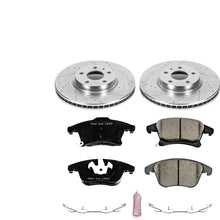 Power Stop K6399 Front Brake Kit with Drilled/Slotted Brake Rotors and Z23 Evolution Ceramic Brake Pads