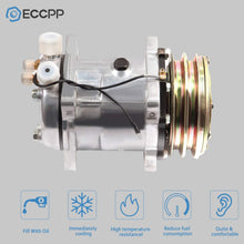 ECCPP Compatible with AC Compressor with Clutch for CO 9285C 1989-1990 J-eep Wrangler 2.5L 1987-1990 J-eep Wrangler 4.2L