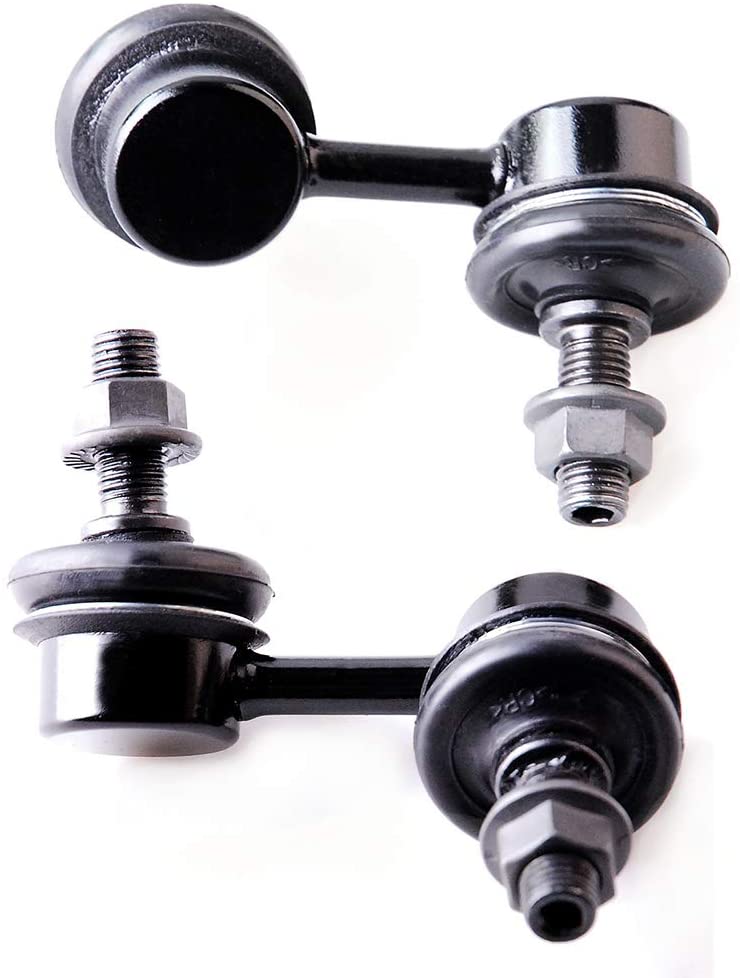 ECCPP Front Sway Bar End Link 2001 2002 2003 2004 2005 2006 2007 2008 2009 2010 2011 for Acura EL RSX for Honda Civic CR-V Element 2pcs K90454 K90455 Suspension Kit