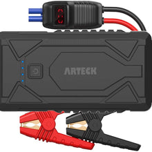 Arteck 1200A Peak Portable Car Jump Starter (Up to 7.0L Gas or 5.5L Diesel Engine) QDSP Auto 12V Battery Pack Booster and QC3.0 External Battery Charger for Automotive, Motorcycle, Boat, Smart Phone