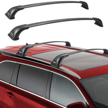 BougeRV Car Roof Rack Cross Bars for 2014-2019 Toyota Highlander with Side Rails, Aluminum Cross Bar Replacement for Rooftop Cargo Carrier Bag Luggage Kayak Canoe Bike Snowboard Skiboard