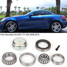 Wheel Bearing Kit, 2033300051 Wheel Bearing Kit Set Repair Fit for Benz SLK300 171.454 2009-2010