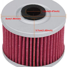 HIFROM ATV Air Filter Element Cleaner with Oil Filter Spark Plug Tune Up kit Replacement for Honda Foreman 500 TRX500TM TRX500FM TRX500FE TRX500FE Replace 17254-HPO-A00 15412-HM5-A10