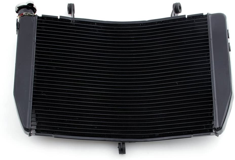 Areyourshop Radiator Grille Guard Cooler For Yamaha YZF 1000 R1 2004-2006 Black
