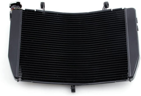 Areyourshop Radiator Grille Guard Cooler For Yamaha YZF 1000 R1 2004-2006 Black