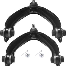 TUCAREST 2Pcs K80883 K80884 Left Right Front Upper Control Arm and Ball Joint Assembly Compatible 1997 1998 1999 2000 2001 Honda CR-V Driver Passenger Side Suspension