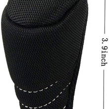 ZYHW Zipper Closure Gear Shift Knob Cover for Dodge Ford Auto Car Truck Black