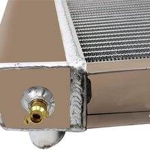 CoolingSky 62MM 4 Row Core Aluminum Radiator +Fan Shroud & Relay Kit for 1977-1982 Chevy Corvette C3 5.7 5.0 V8 Models