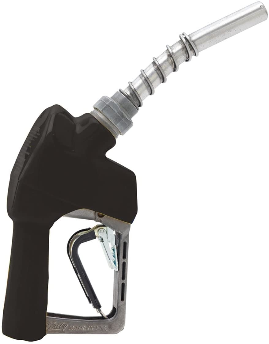Husky 159404N-04 New X Unleaded Nozzle with Three Notch Hold Open Clip and Full Grip Guard