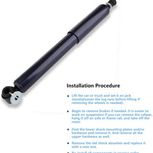 Shocks Struts,ECCPP Rear Pair Shock Absorbers Strut Kits Compatible with 1990 1991 1992 1993 1994 1995 Toyota 4Runner, 1981 1982 1983 84 85 86 1987 1988 1989 1990 Toyota Land Cruiser KG5475 KG5474