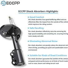 Shocks and Struts,ECCPP Front Pair Shock Absorbers Strut Kits Compatible with 1998 1999 2000 2001 2002 2003 Toyota Sienna 235624 235625 71437 71438