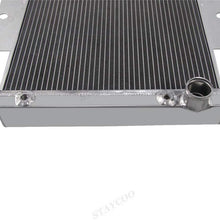CoolingSky 62MM 4 Row Core Aluminum Radiator for 1934 1935 1936 Chevy Truck Pickup 6Cyl Engine
