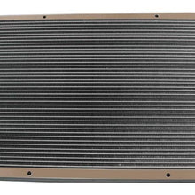 CoolingSky 4 Row Aluminum Radiator +2X12" Fan Shroud Combo & Relay Kit for 1967-1979 Chevy GMC C/K C10 C20 C30 K10 K20 Pickup Van &P/G Series