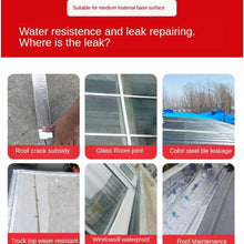 freneci Super Strong Waterproof Aluminum Foil Butyl Rubber Tape High Ductility Toughness - 20cmx5m