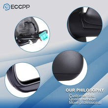 ECCPP Towing Mirror For 02-09 Chevy Trailblazer/Trailblazer EXT 03-08 for Isuzu Ascender 02-04 for Oldsmobile Bravada 02-09 GMC Envoy/Envoy XL/Envoy XUV/Jimmy Power Heated Manul-Folding