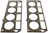 Head Gasket LS Engines 2 PCS 12589226 Replacement For Chevrolet Silverado 1500 4.8L 2005-2007 Cadillac CTS-V V8 5.7L 2004-2005 GMC Sierra 1500 V8 5.3L 2008-2013 12498544
