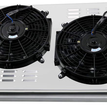 ALLOYWORKS 3 Row All Aluminum Radiator+Shroud Fan+Relay For 1971-1990 Chevy C/K/G/P 10 20 30 Pickup Caprice/For 1972-1980 GMC C/G/K 15 25 35 1500 2500 3500 / For 1965-1990 Buick LeSabre Electra Cent