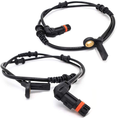 KARPAL Front Left and Right ABS Wheel Speed Sensor 1645400917 Compatible With Mercedes W164 GL550 R350 ML350 ML450 ML63 AMG ML320