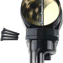 GELUOXI 12605109 Throttle Body Replacement for Chevrolet Camaro SS Corvette C6 Pontiac G8 GM SUV & Truck (Black, 102mm)