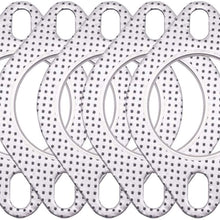 2-Bolt 2.5inch 62mm Exhaust Flange Gasket Turbo/Manifold/Header Down/Dump Pipe Flange 5 PCS