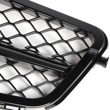 Gorgeri Car Black Front Guard Grille Front Bumper Grill Accessory for AMG Fits for C-Class W204 08-14