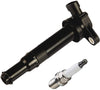 ENA Ignition Coil and Spark Plug Set of 6 Compatible with 2007-2009 Hyundai Santa Fe 2.7L V6 & 2006 Kia Optima 2.7L V6 UF554