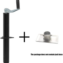 OPENROAD 5,000 lbs Top Wind RAM A-Frame Trailer Jack,15 Inches Vertical Travel, Wled-on Boat Trailer Tongue Jack,RV Jack,2inch Tube