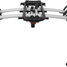 OMAC Auto Accessories Foldable Bike Rack Hitch Mounted | 2 Bicycle Carrier Racks Aadjustable Hitches Suitable for Electric Bikes and Fat Bikes