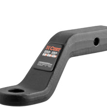 CURT 45341 Forged Trailer Hitch Ball Mount, Fits 2-Inch Receiver, 17,000 lbs, 1-1/4-Inch Hole, 4-Inch Drop, 3-Inch Rise