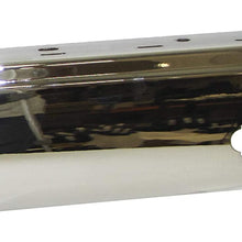 REAR BUMPER END CHROME WITH SENSOR HOLES RH FO1102372
