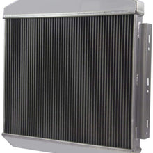 OzCoolingParts 4 Row Core Full Aluminum Radiator for 1955-1957 56 Chevy Bel-Air, Del Ray, Nomad, One-Fifty & Two-Ten Series, 150, 210, L6 V8 Engines