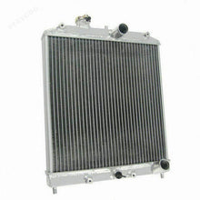 CoolingSky 2 Row All Aluminum Radiator +12 Inches Fan W/Shroud Combo for 1994-2001 Acura Integra &1992-00 Honda Civic &Civic Del Sol