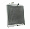 CoolingSky 2 Row All Aluminum Radiator +12 Inches Fan W/Shroud Combo for 1994-2001 Acura Integra &1992-00 Honda Civic &Civic Del Sol