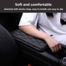 DEDC 1 Piece Universal Center Console Cover for Most Vehicle, SUV, Truck, Car, Waterproof Armrest Cover Center Console Pad, Car Armrest Seat Box Cover Protector(Black)