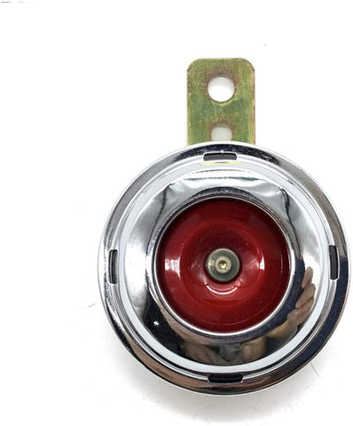 LIUWEI Car Horn Universal Motorcycle Electric Red Heart Horn Chrome Plated 12V 1.5A Waterproof Loud Speakers for Scooter Moped Dirt Bike ATV (Voltage : 12V)