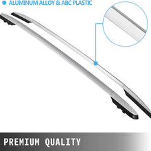 Bestauto Roof Rack Aluminum Cross Bar Roof Rack Cross Bars Aluminum OE Style Roof Rack Rail Bar Pair Baggage Luggage Roof Top Carrier Compatible with Toyota RAV4 4Dr, 2013-2018, Silver