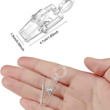 Frienda 100 Pieces Christmas Light Clips, RV Awning Clips, Christmas Party Wire Light Holder Hanger for Festival Decoration Outside String Lights Outdoor Camping RV Awning New Year Decorations