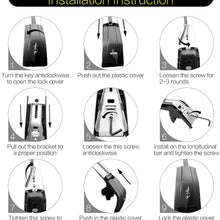 MotorFansClub Roof Racks Cross Bars Fit for Compatible with Audi Q3 2013 2014 2015 2016 2017 Crossbars Luggage Cargo Rack Aluminum